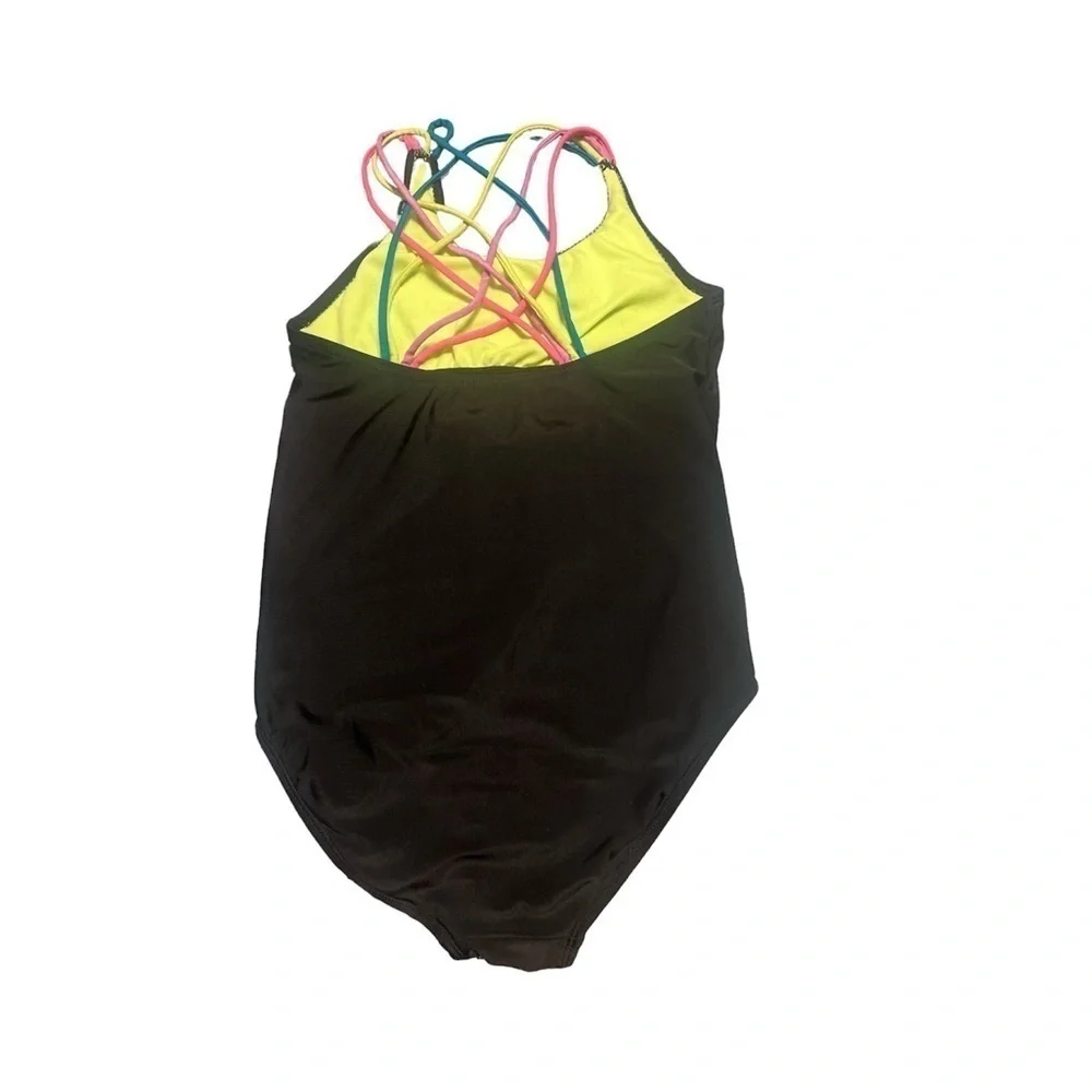 Justice one piece swimsuit. L (12/14)